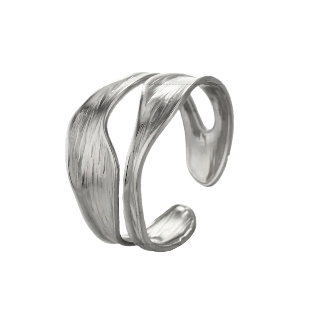Bold Presence Ring silver