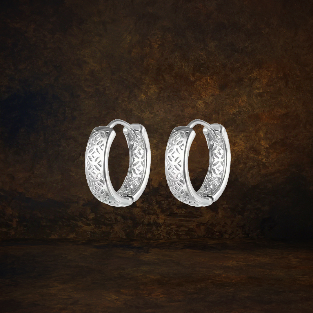 Art Deco Earrings silver