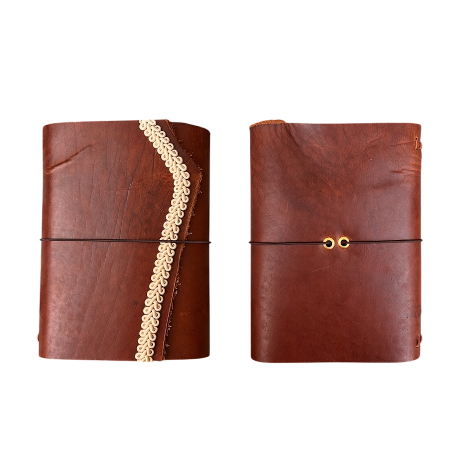 Rustic x Poetic Trifold Journal Brown A6 (naturally imperfect)