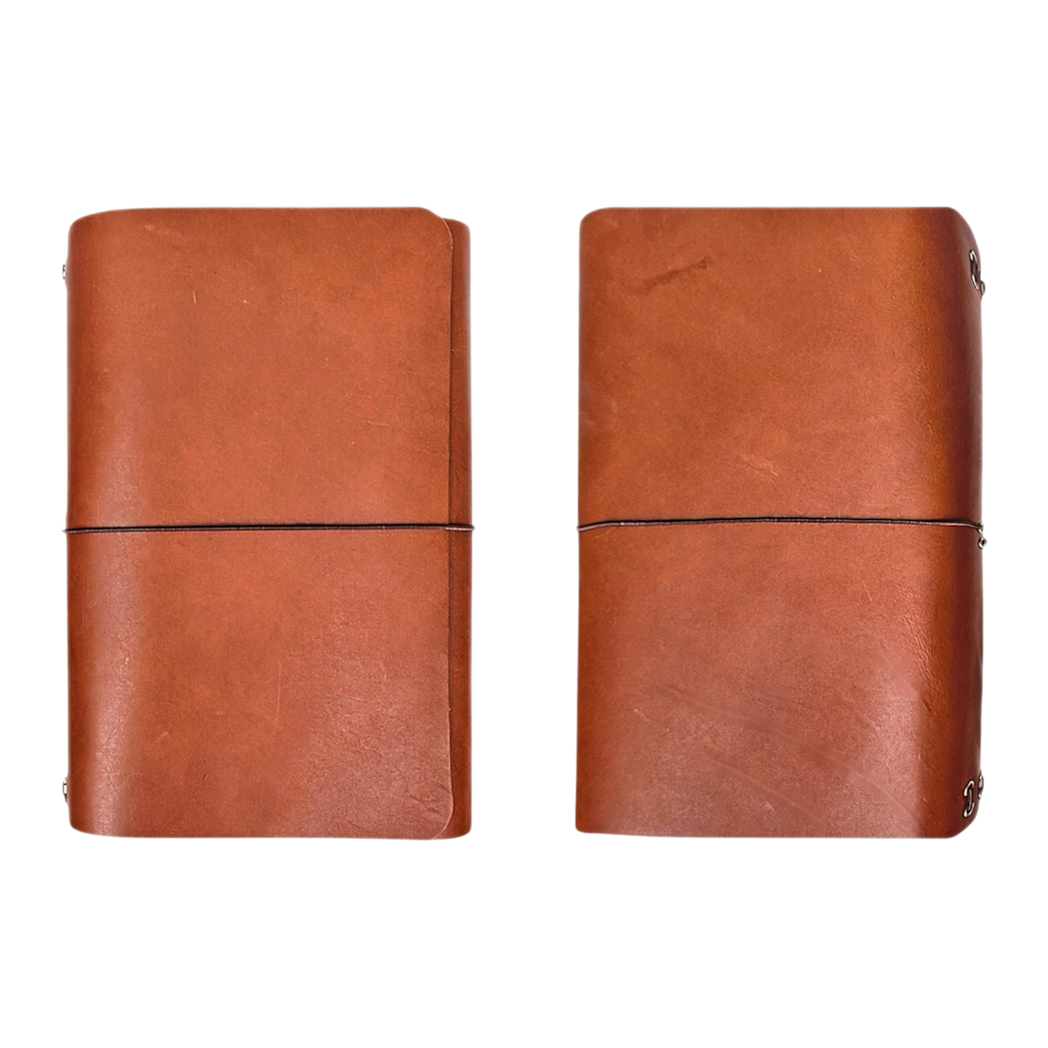 Classic Trifold Journal Brown A5