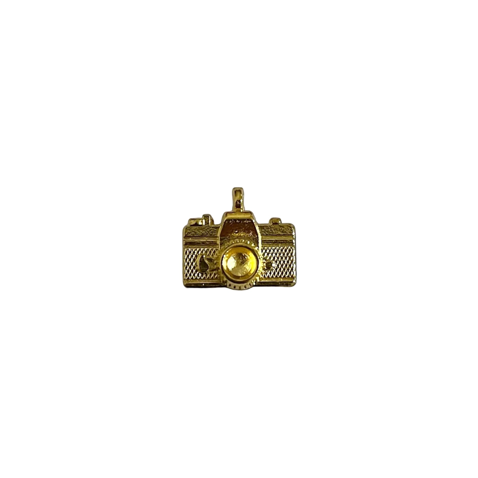 Camera Charm gold