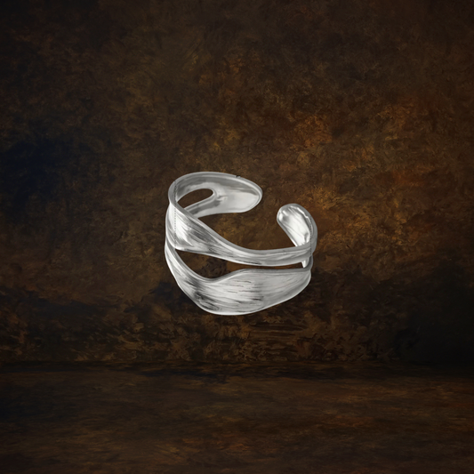Bold Presence Ring silver