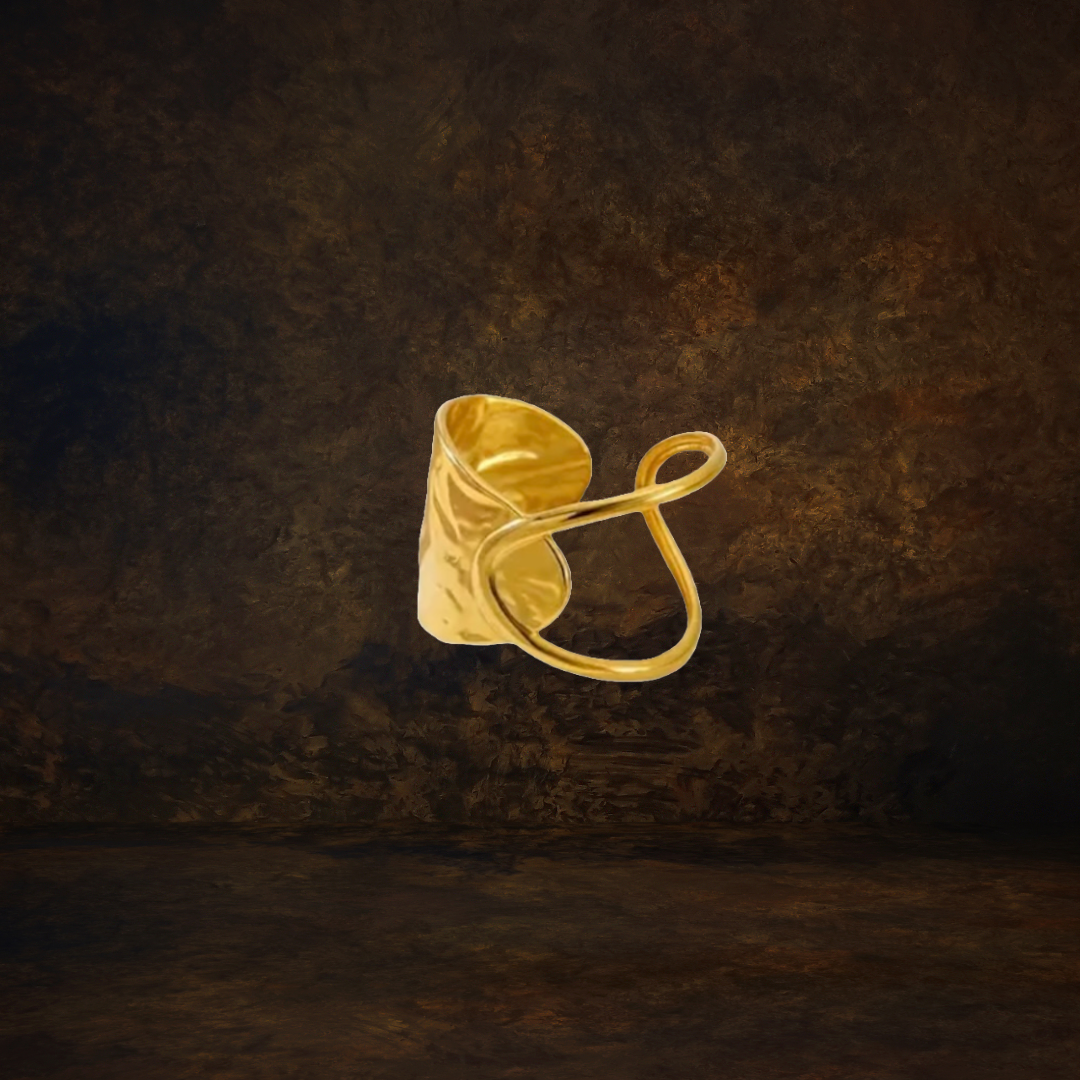 Be Bold Ring gold