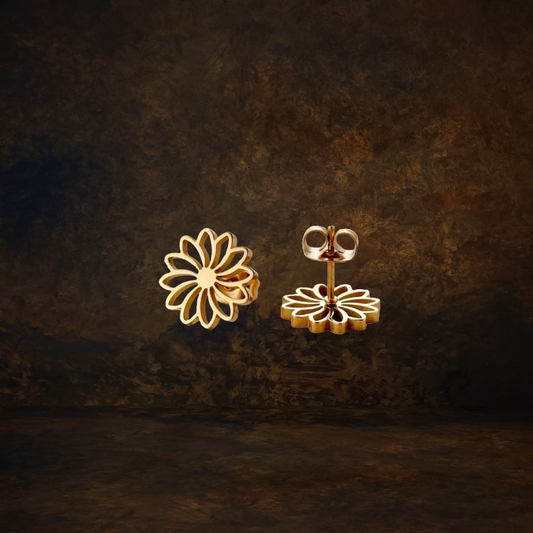 Bloom Earrings gold