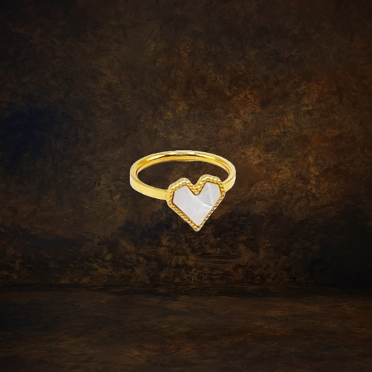Seek Love Ring white