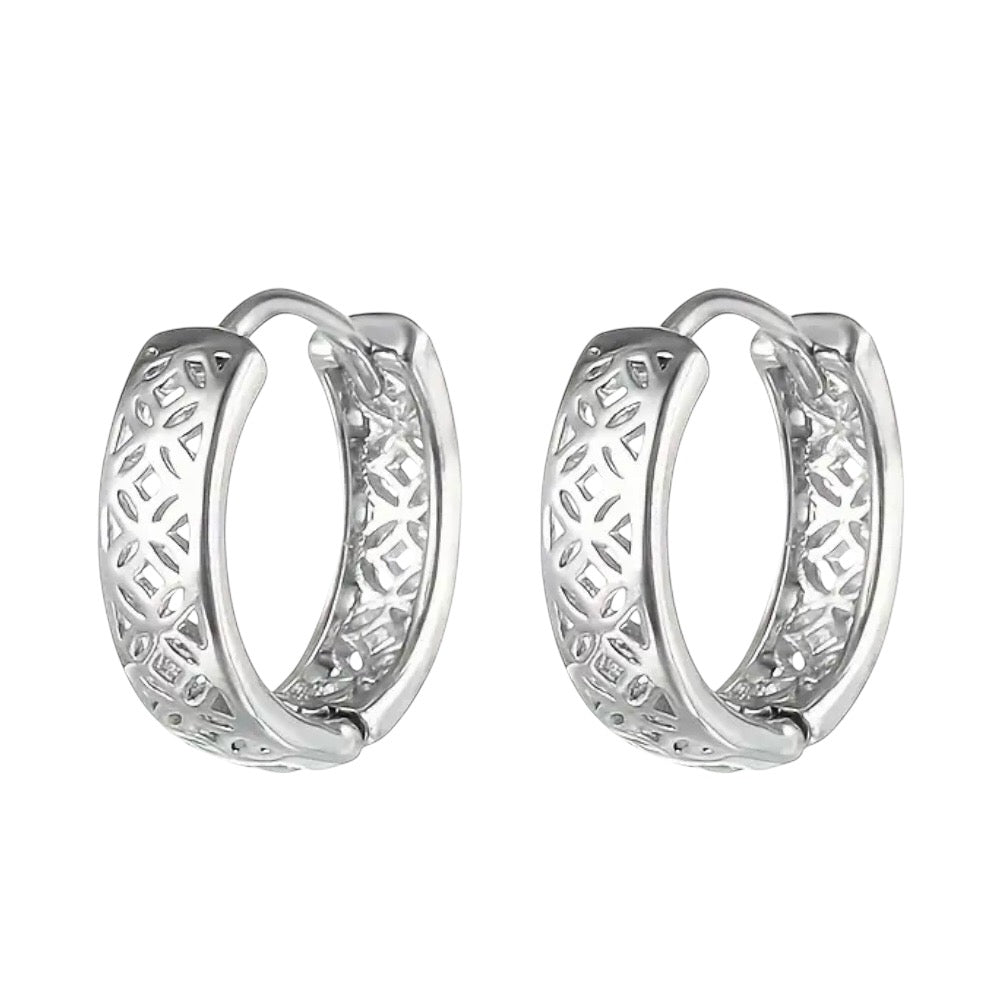 Art Deco Earrings silver