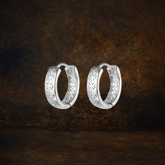 Art Deco Earrings silver
