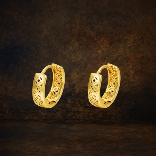 Art Deco Earrings gold