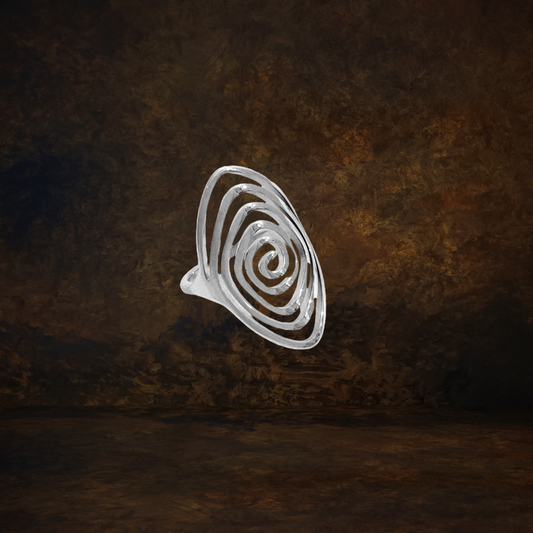 Whirlwind Ring Silver