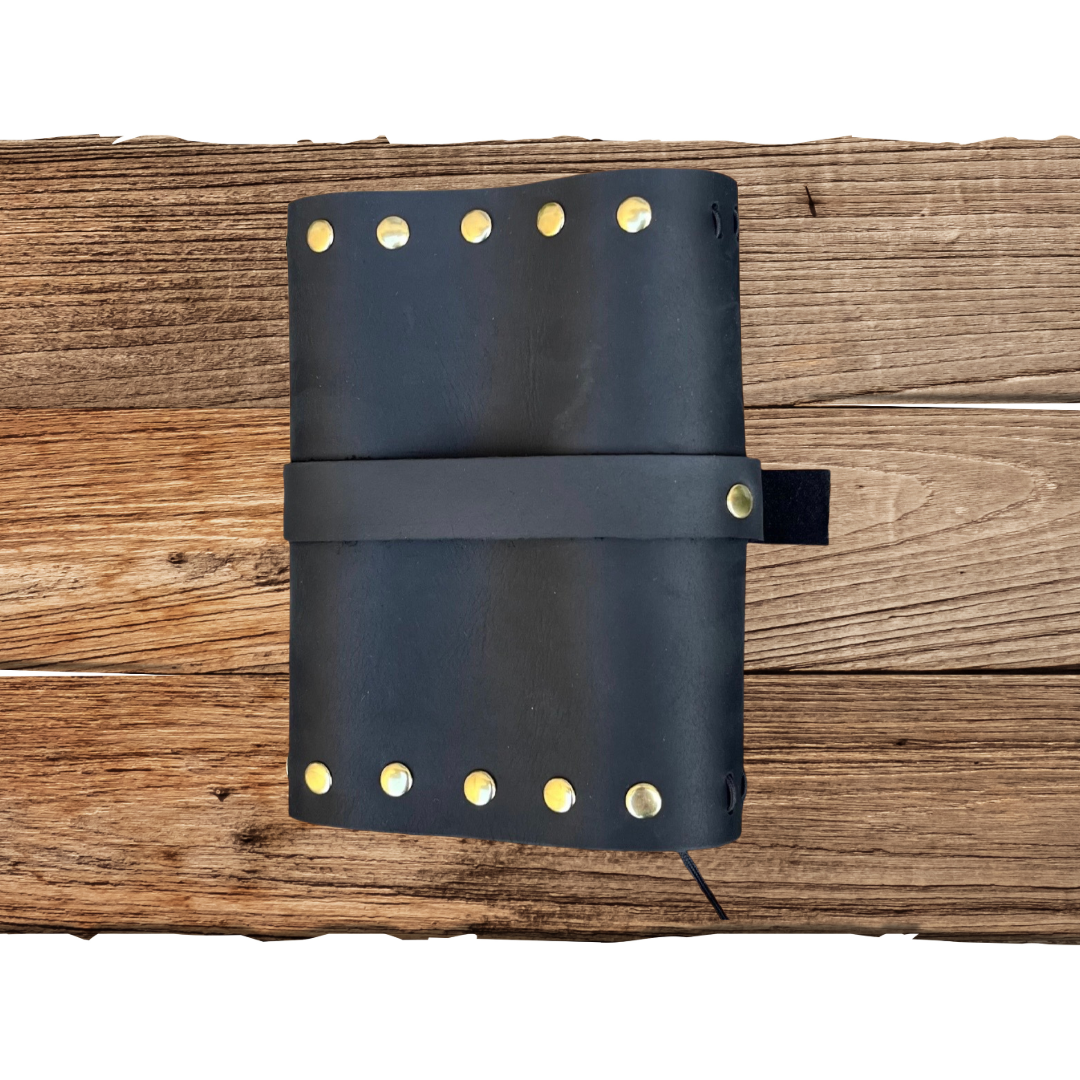 Rebel Trifold Leather Journal A6